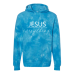  Hoodie Shirt Color: Tie Dye AquaDesign Color: White