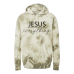  Hoodie Shirt Color: Tie Dye OliveDesign Color: Black