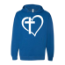 Cross and Heart Hoodie