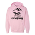  Hoodie Shirt Color: Light PinkDesign Color: Black