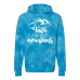  Hoodie Shirt Color: Tie Dye AquaDesign Color: White