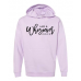  Hoodie Shirt Color: LavenderDesign Color: Black