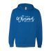  Hoodie Shirt Color: RoyalDesign Color: White