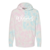  Hoodie Shirt Color: Tie Dye Cotton CandyDesign Color: White