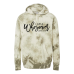  Hoodie Shirt Color: Tie Dye OliveDesign Color: Black