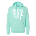  Hoodie Shirt Color: MintDesign Color: White