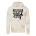  Hoodie Shirt Color: Tie Dye Dusty PinkDesign Color: Black