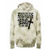  Hoodie Shirt Color: Tie Dye OliveDesign Color: Black