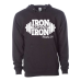  Hoodie Shirt Color: BlackDesign Color: White