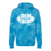  Hoodie Shirt Color: Tie Dye AquaDesign Color: White