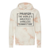  Hoodie Shirt Color: Tie Dye Dusty PinkDesign Color: Black