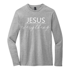 Jesus Over Everything Long Sleeve Shirt