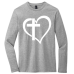 Cross And Heart Long Sleeve Shirt