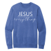  Sweat Shirt Color: Royal FrostDesign Color: White