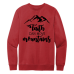  Sweat Shirt Color: Classic RedDesign Color: Black