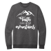  Sweat Shirt Color: Heathered CharcoalDesign Color: White