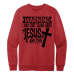  Sweat Shirt Color: Classic RedDesign Color: Black