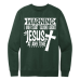  Sweat Shirt Color: Forest GreenDesign Color: White