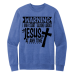  Sweat Shirt Color: Royal FrostDesign Color: Black