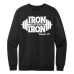  Sweat Shirt Color: BlackDesign Color: White