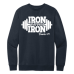  Sweat Shirt Color: New NavyDesign Color: White