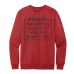  Sweat Shirt Color: Classic RedDesign Color: Black