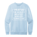  Sweat Shirt Color: Ice BlueDesign Color: White