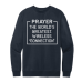  Sweat Shirt Color: New NavyDesign Color: White