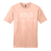  Shirt Color: Dusty PeachDesign Color: White