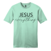  Shirt Color: MintDesign Color: Black