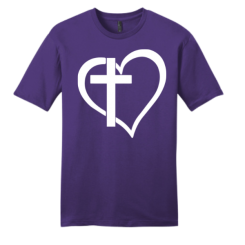 Cross and Heart T-shirt