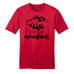  Shirt Color: Classic RedDesign Color: Black