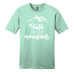  Shirt Color: MintDesign Color: White