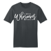  Shirt Color: CharcoalDesign Color: White