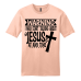 Shirt Color: Dusty PeachDesign Color: Black
