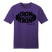  Shirt Color: PurpleDesign Color: Black