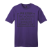  Shirt Color: PurpleDesign Color: Black