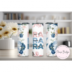 Pray (Blue) Tumbler